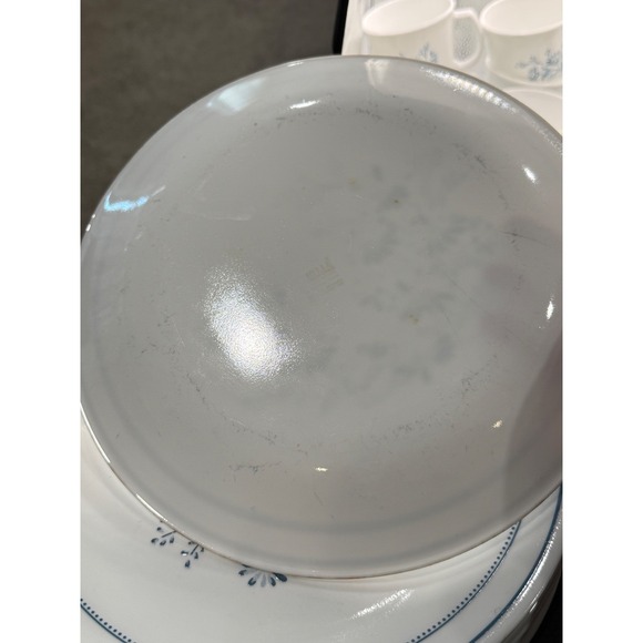 1983 Vintage‎ Corelle Colonial mist Dinnerware Set 30 Plates Bowls Mugs Dishes - Picture 7 of 7